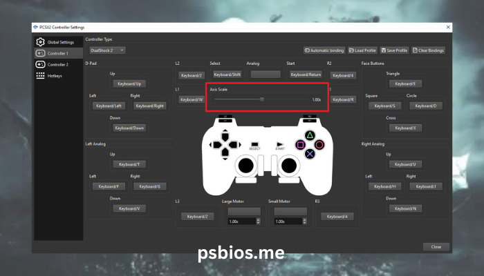 PCSX2-game-control