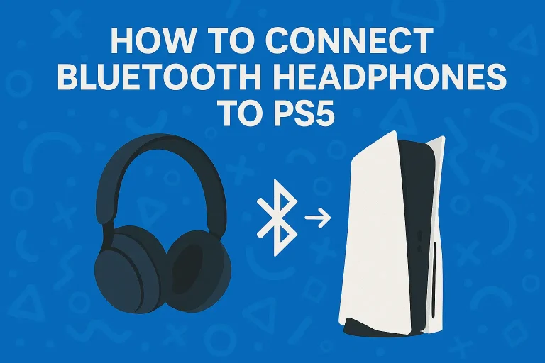 Connect Bluetooth Headphones to PS5
