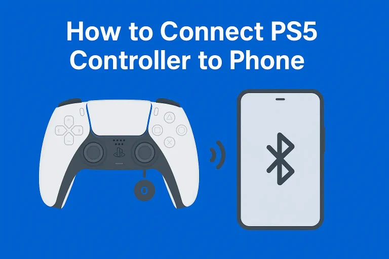 How to Connect PS5 Controller to Phone Easily