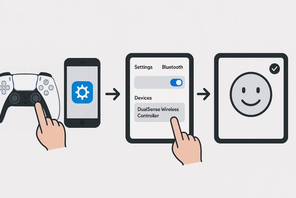 How to Connect PS5 Controller to iPad