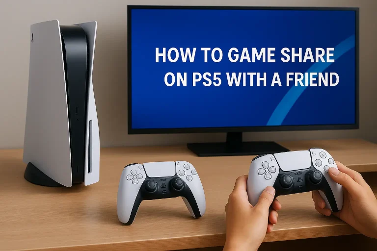 how to game share on ps5 with a friend