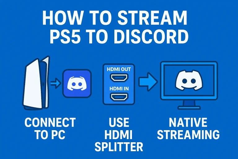 how to stream ps5 to discord
