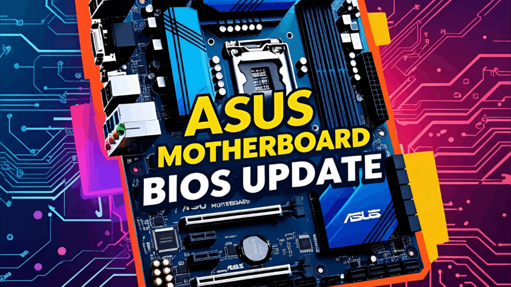 asus motherboard bios update