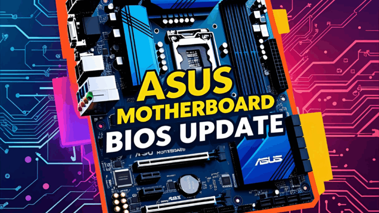 asus motherboard bios update