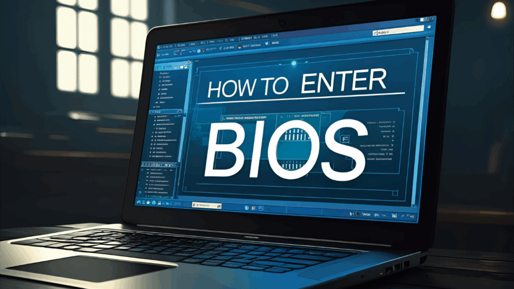 how to enter bios